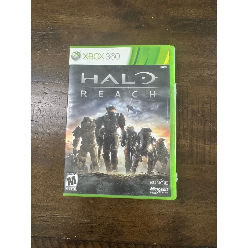 Halo Reach Xbox‎ 360 Microsoft Bungie 2010 First Person Shooter Video Game